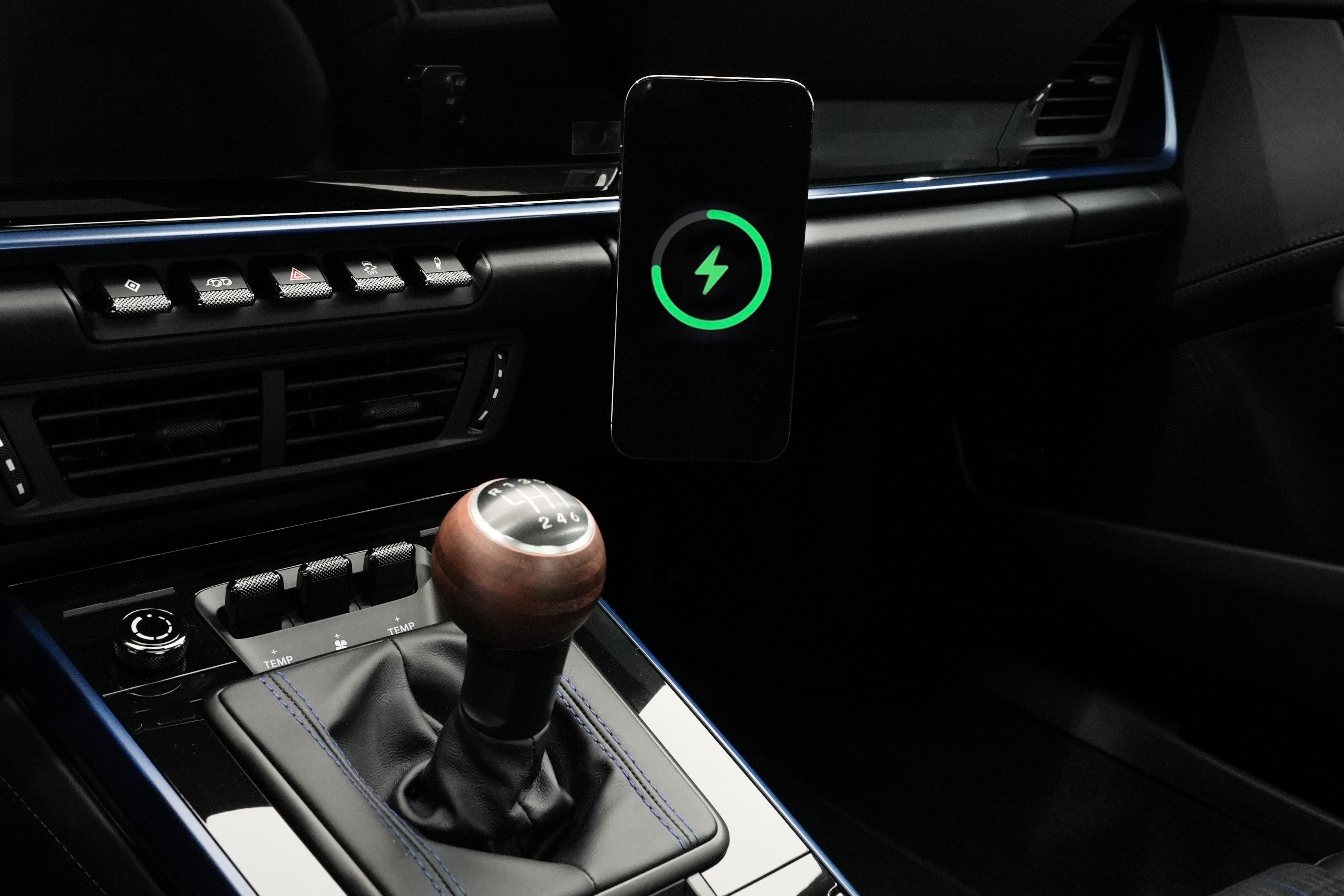 A3 — Charging Magnetic Phone Mount (Fits Porsche 992)
