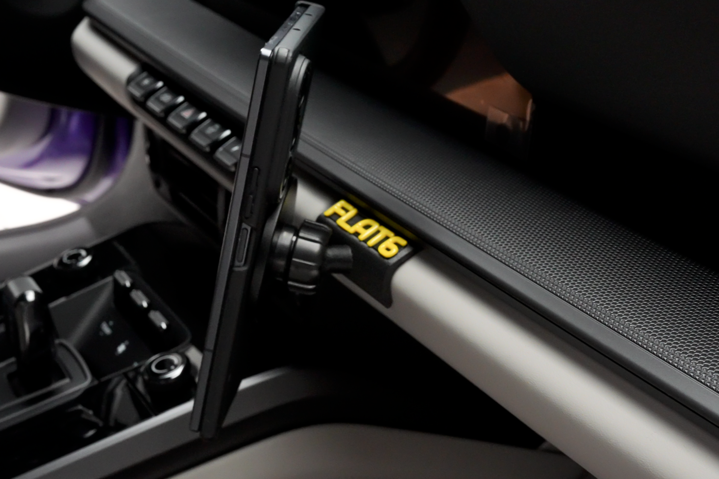 A3 — Charging Magnetic Phone Mount (Fits Porsche 992)