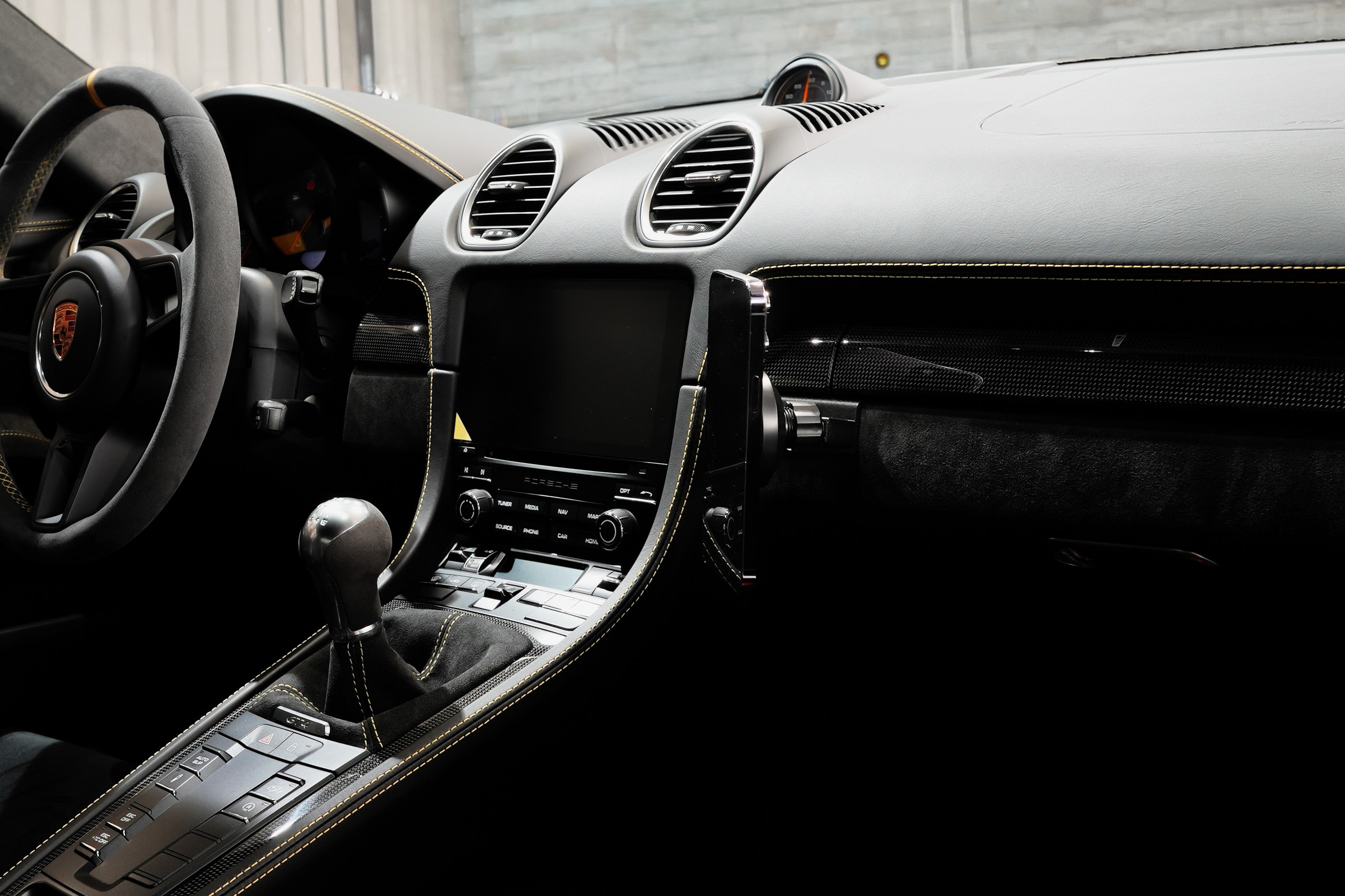 C2 — Magnetic Phone Mount (Fits Porsche 991, 718, 981)