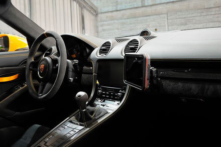 C4 — Track Device Mount (Fits Porsche 991, 718, 981)