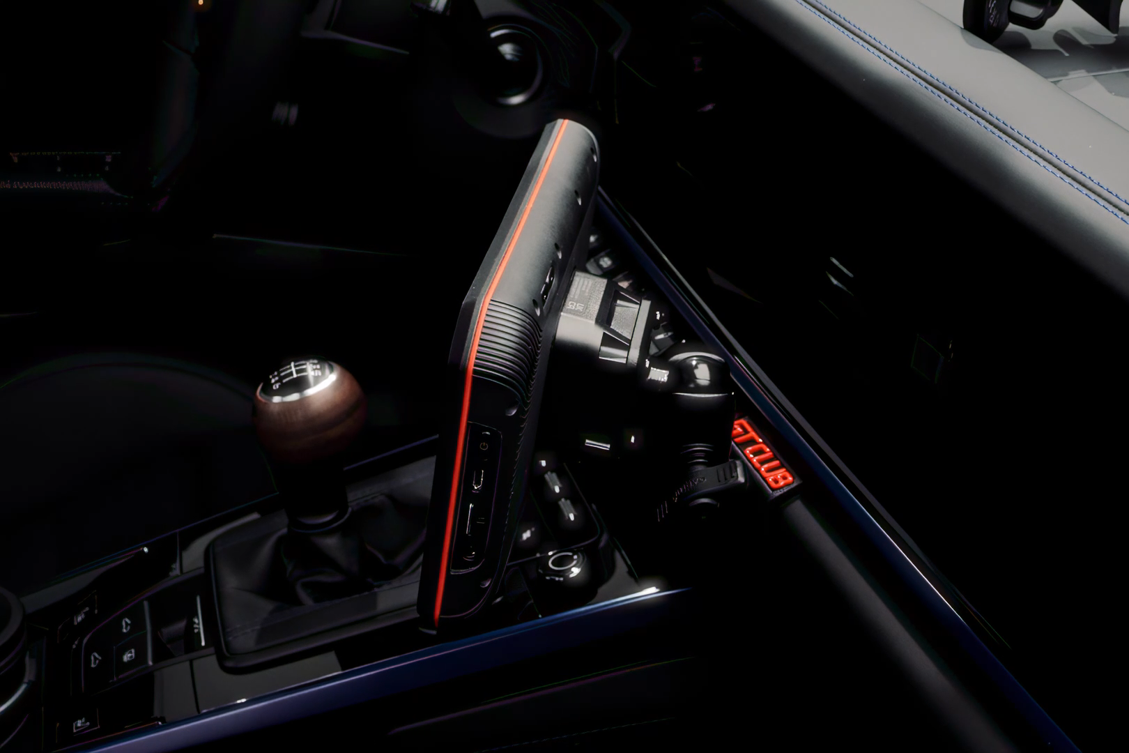 A4 — Track Device Mount (Fits Porsche 992)
