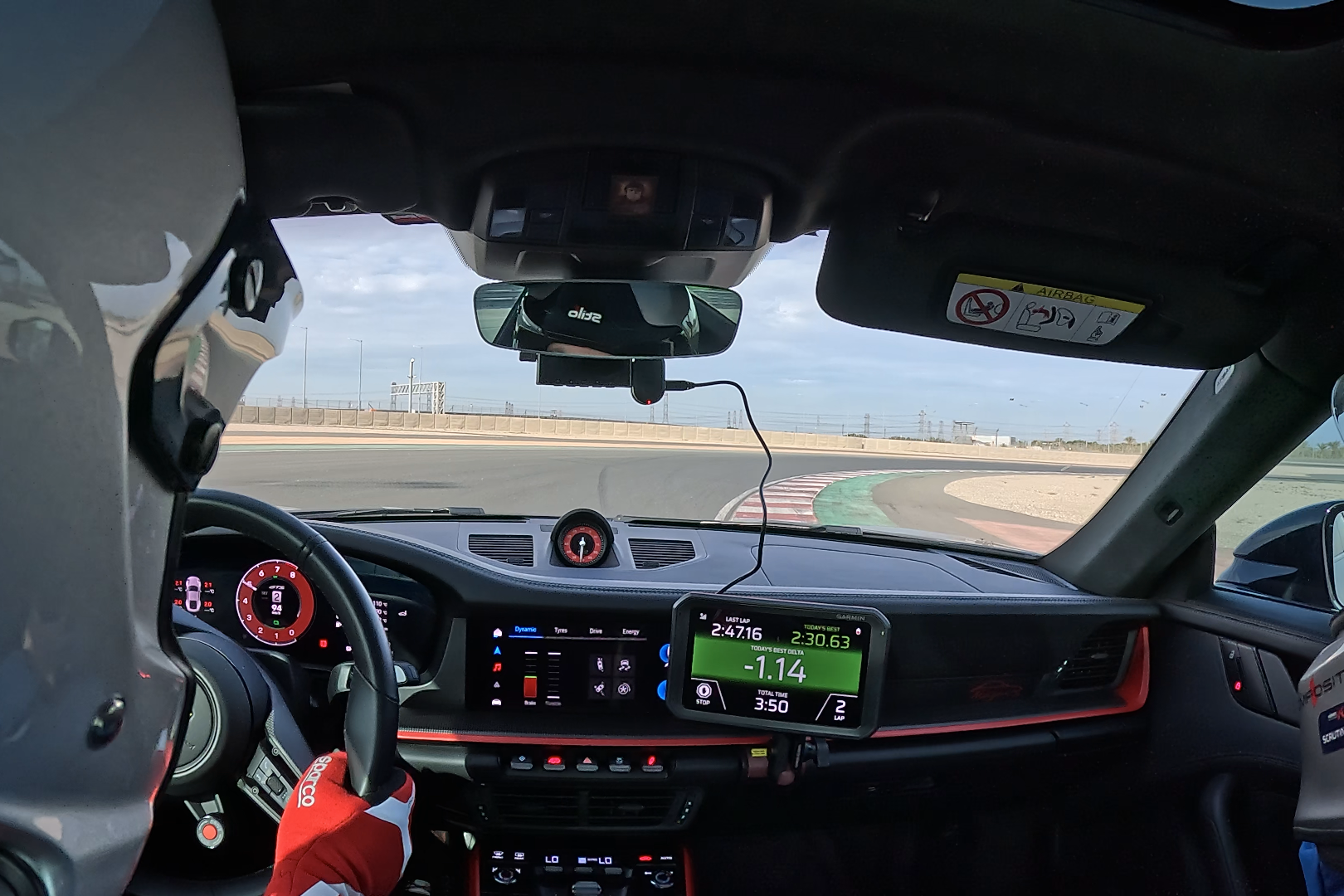 A4 — Track Device Mount (Fits Porsche 992)