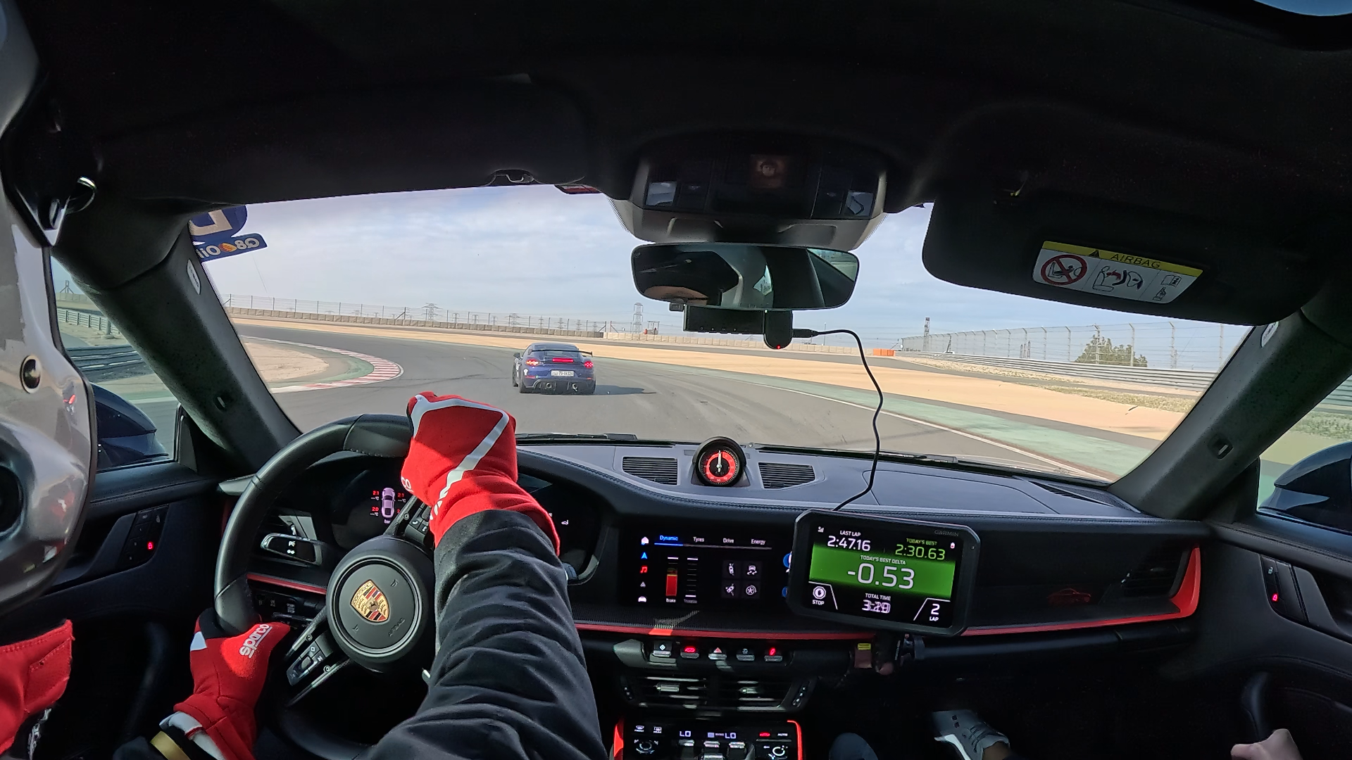 A4 — Track Device Mount (Fits Porsche 992)